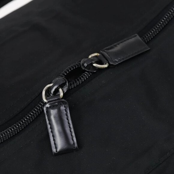 PRADA Boston Bag Nylon 2way Black Silver Auth - Picture 13 of 16